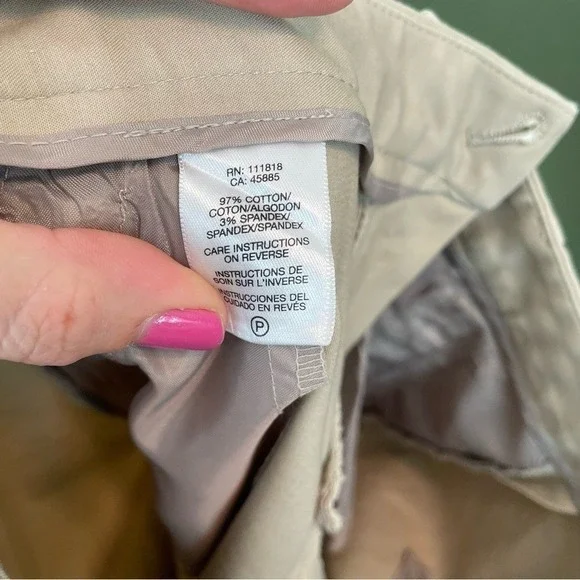 Michael‎ Michael Kors Tan Wellesley Ankle Fit Trousers Size 2 - Picture 9 of 10